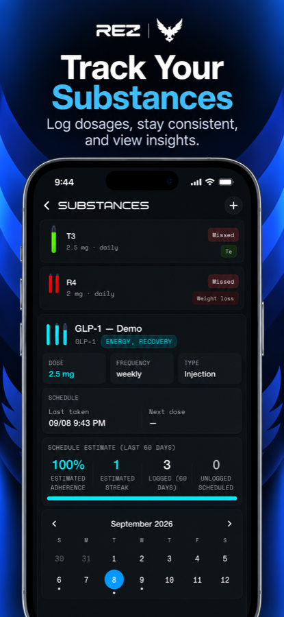 REZ substance tracking