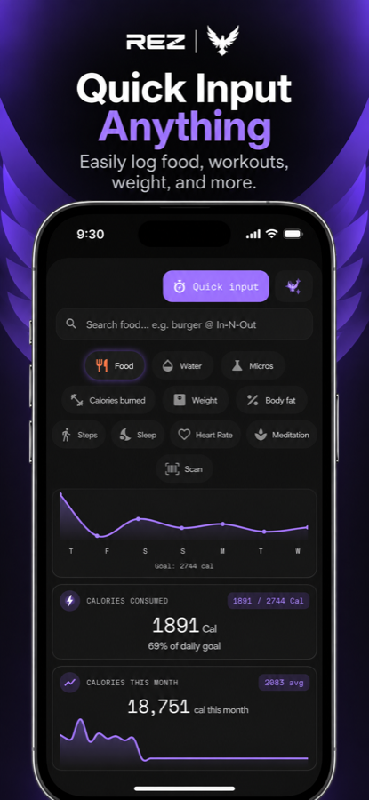 REZ quick input